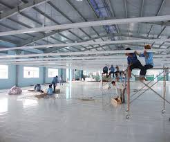 Lắp đặt hệ thống chiếu sáng nhà xưởng